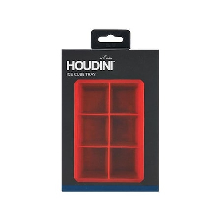 Houdini Houdini Red Silicone Ice Tray W6330T